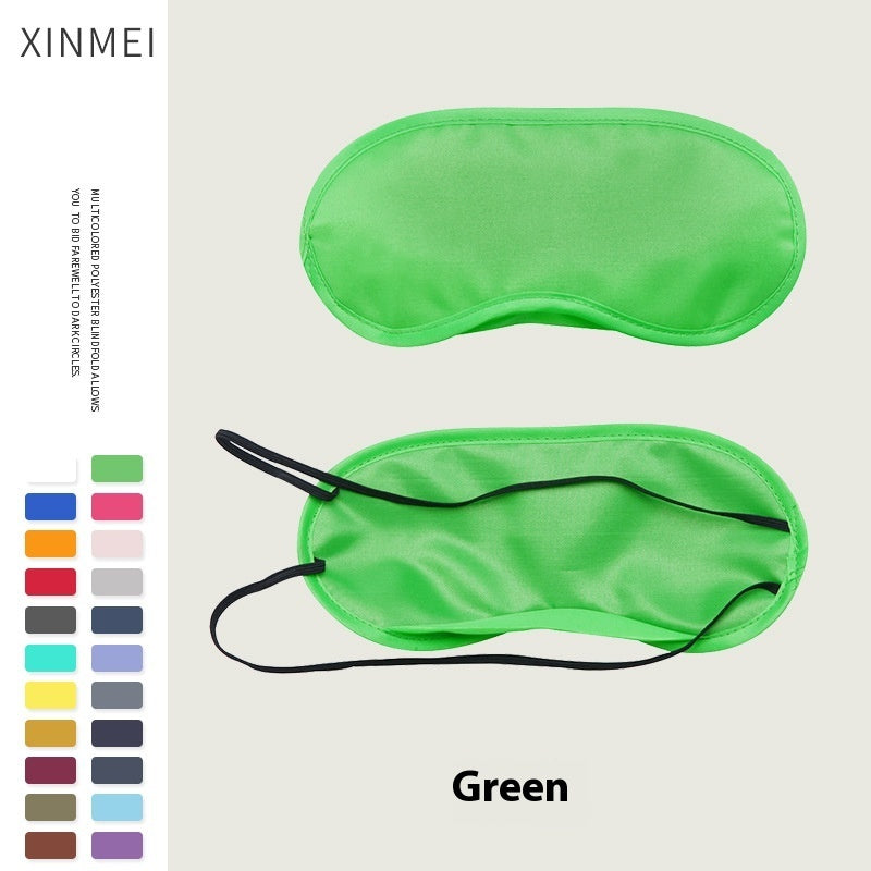 Polyester Shading Eye Mask Aviation Gift Color Game Disposable Travel Eye Shield