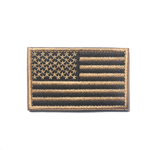 Velcro Label Stars And Stripes Embroidered Cloth Tips Qi Zhang