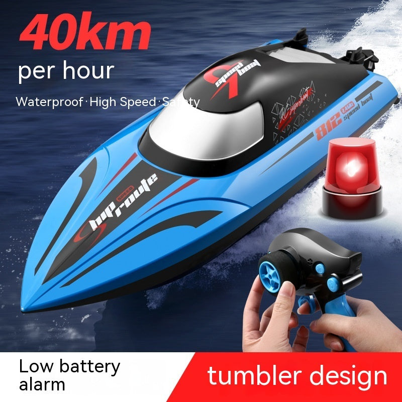 Remote-control Ship Toy Endurance Electric High-speed Speedboat Model
