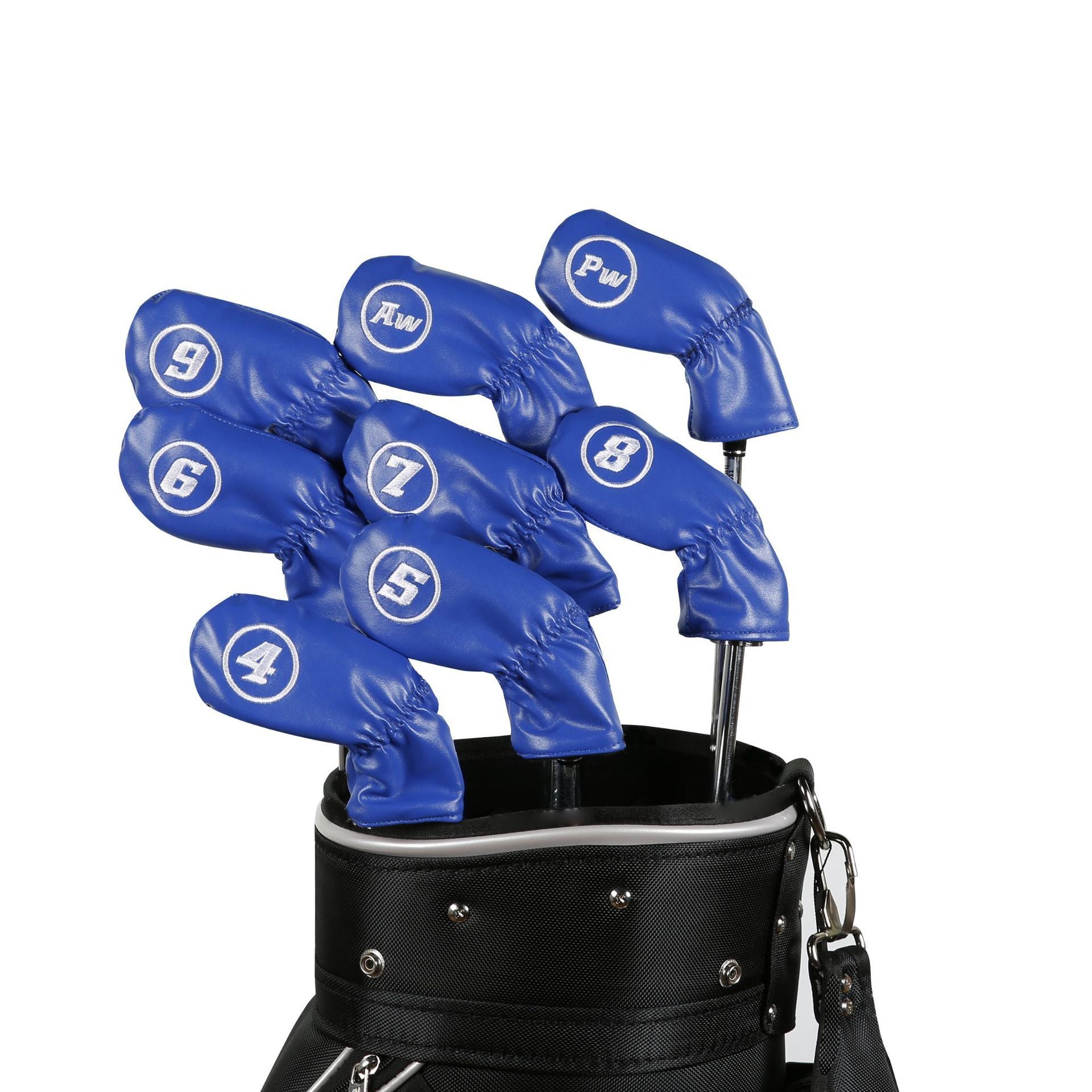 Golf Iron Rod Sleeve Pu Rod Head Cover