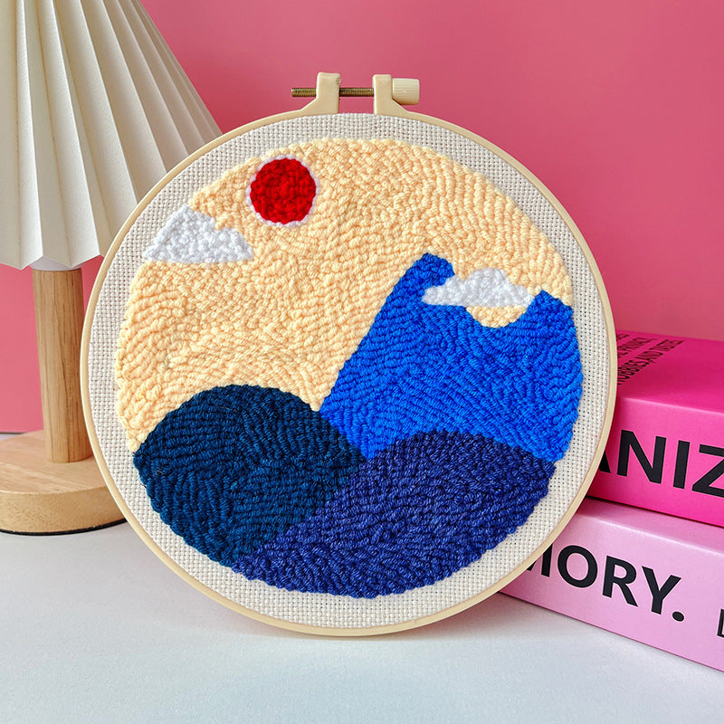 Russia Poke Embroidery Diy Handmade Embroidery Material Package