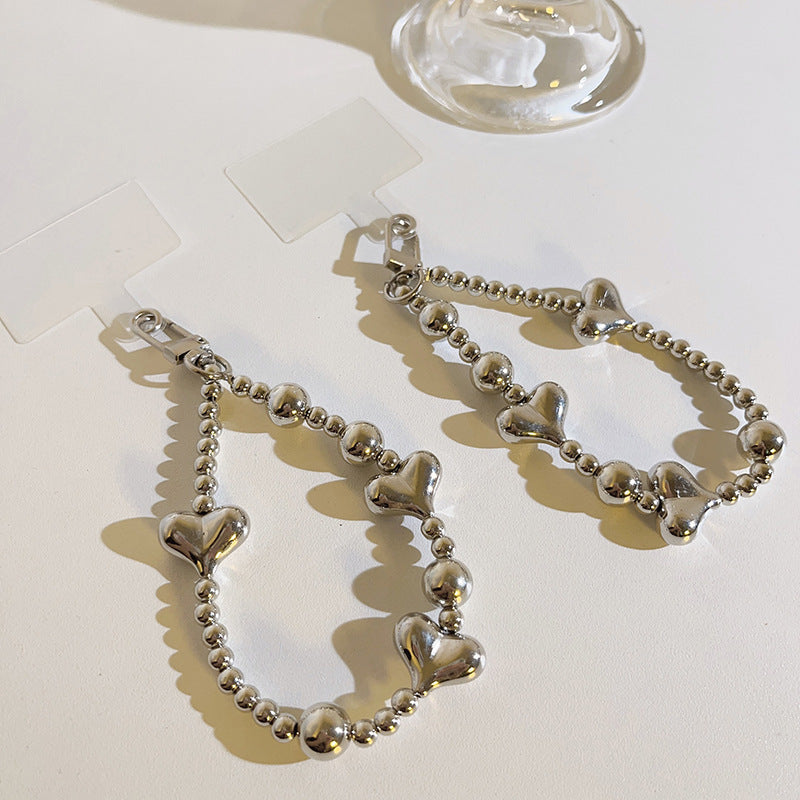 Good-looking Silver Heart-shaped Short Accessories