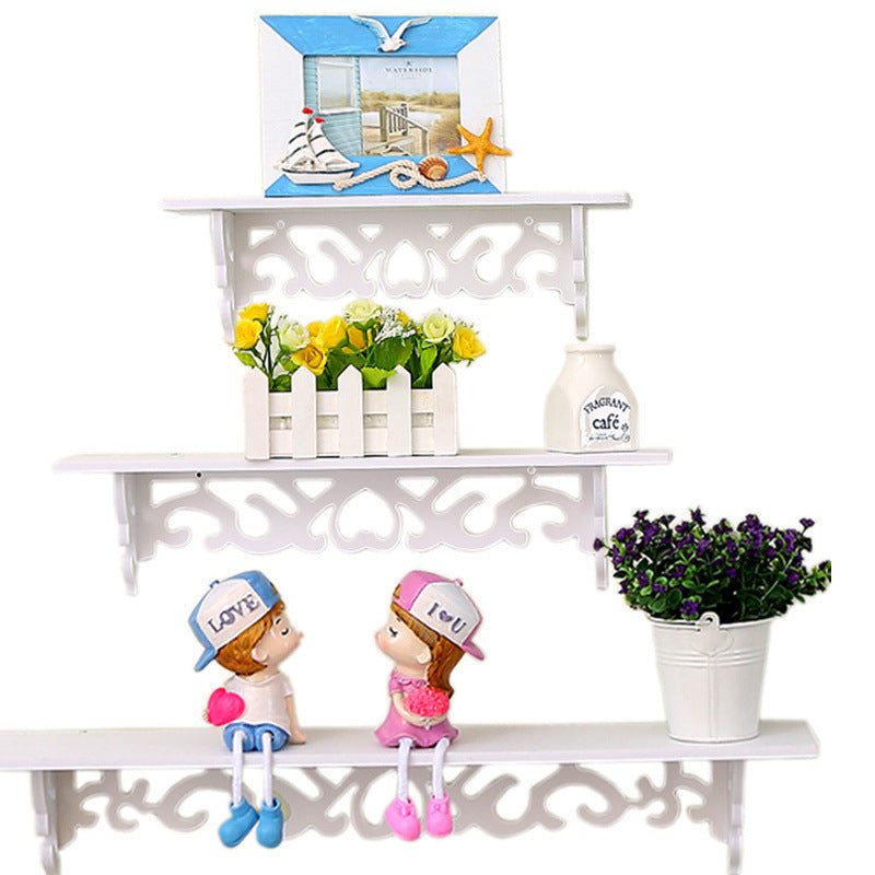 PVC Wall Shelf Punch-free