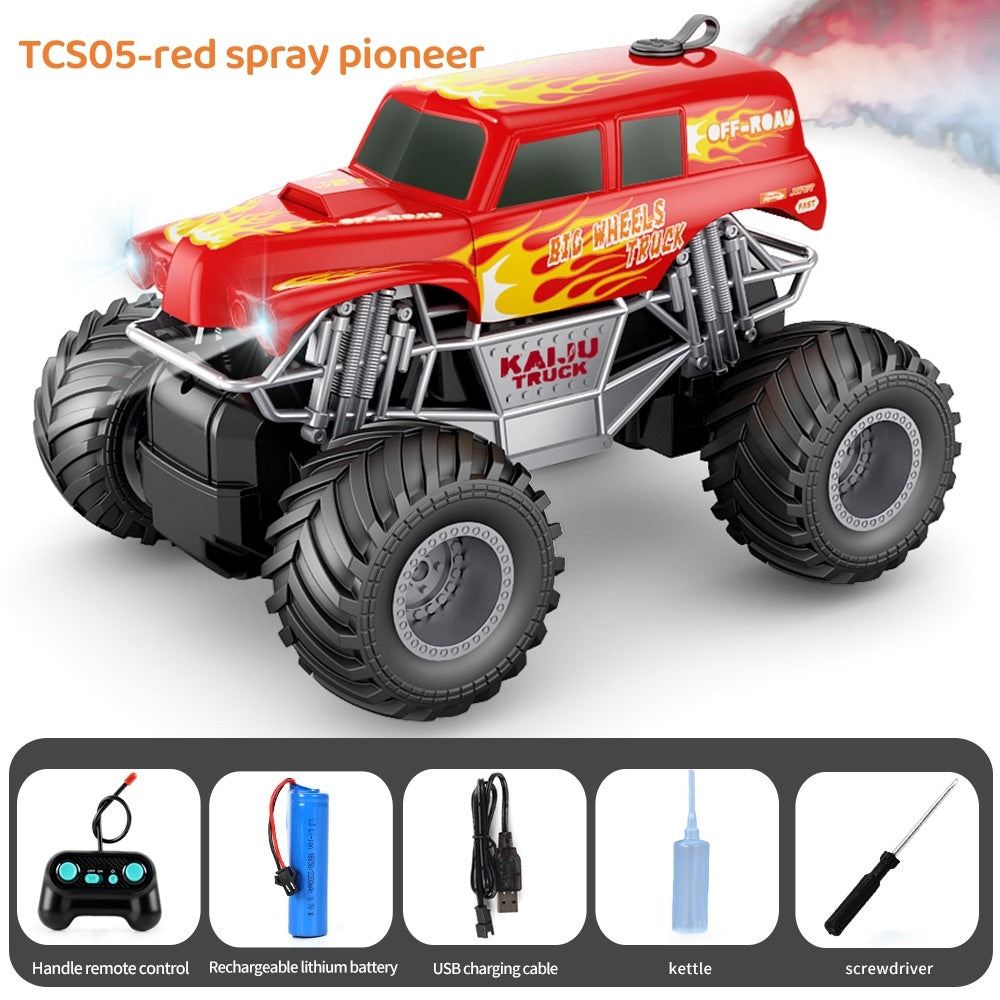 Children's Fashion Spray Off-road Vehicle Water Bullet Remote Control Car Toy