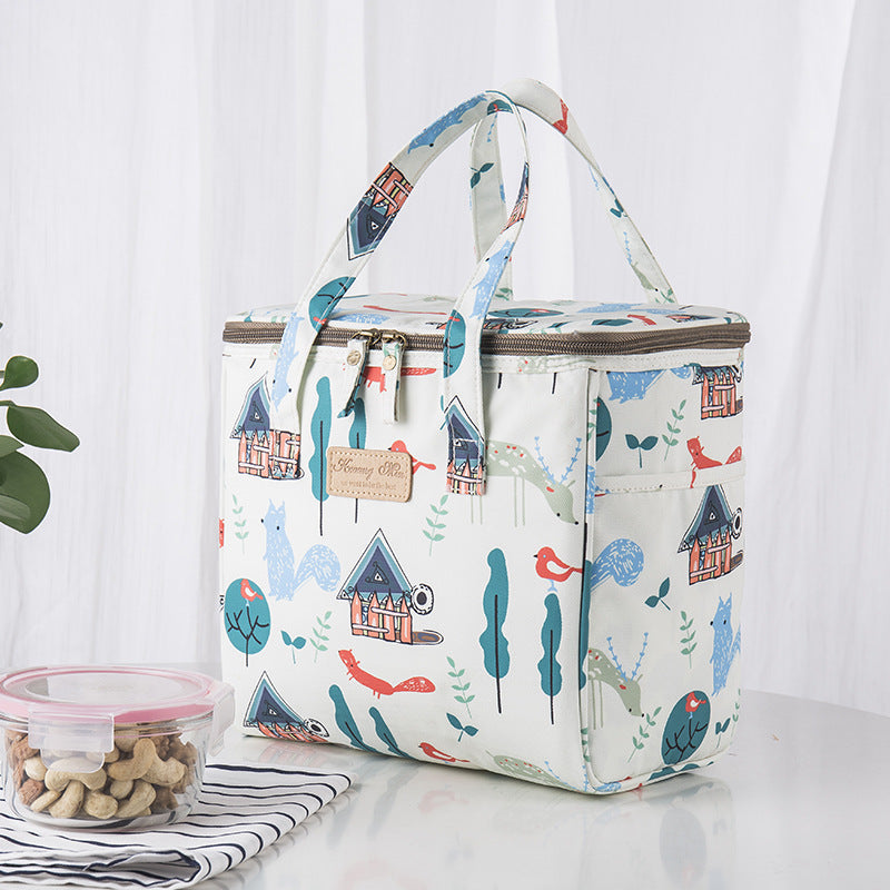 Lunch Box Picnic Insulated Bag Large Portable Waterproof Ice Pack