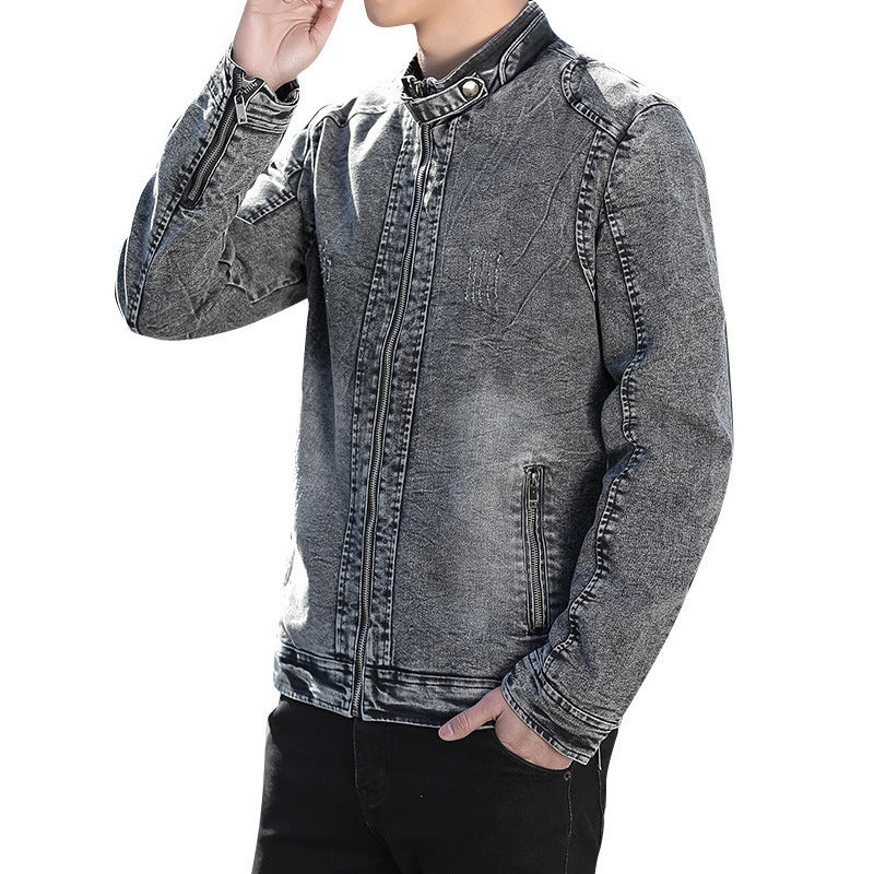 New Spring And Autumn Casual Korean Fashion Men's Denim Jacket