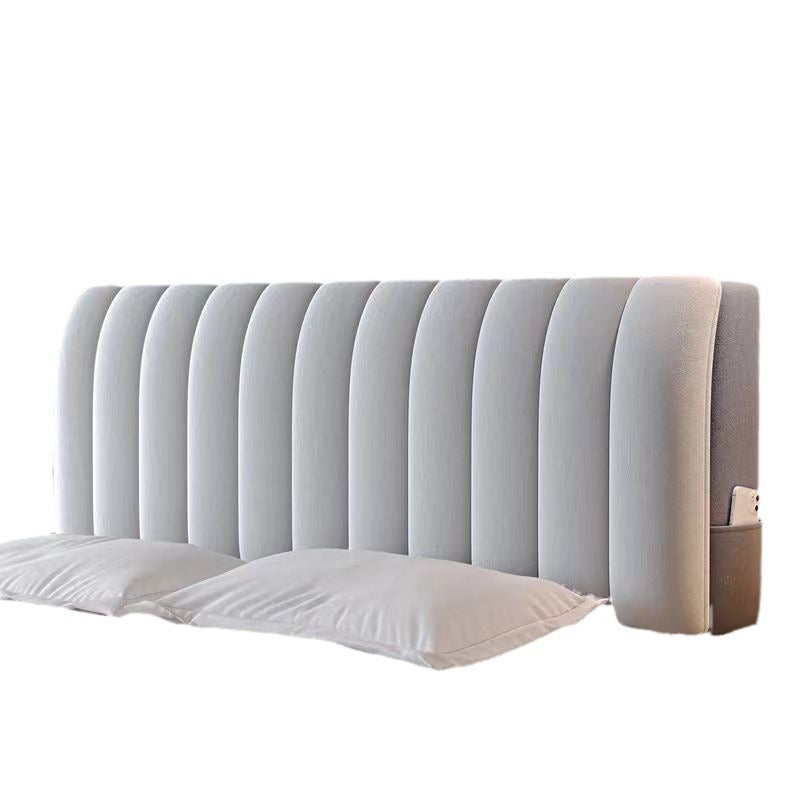 Thickened Bedside Cover Universal Backrest Wooden Soft Bag
