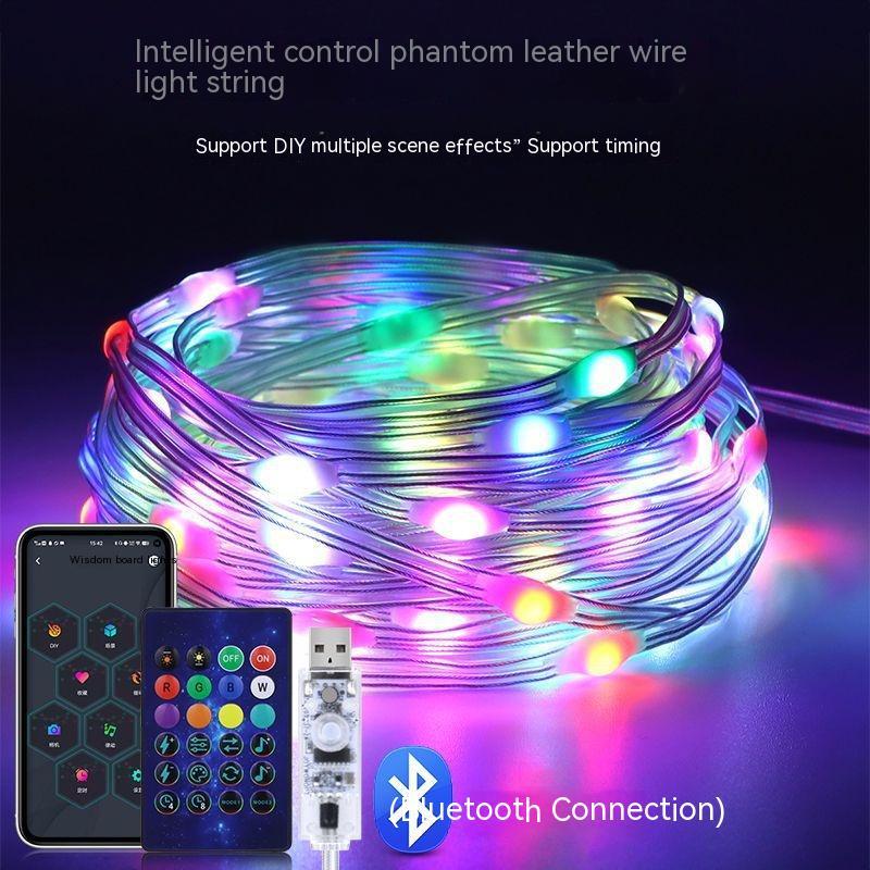 USB Bluetooth Magic Color Lighting Chain RGB Point Control