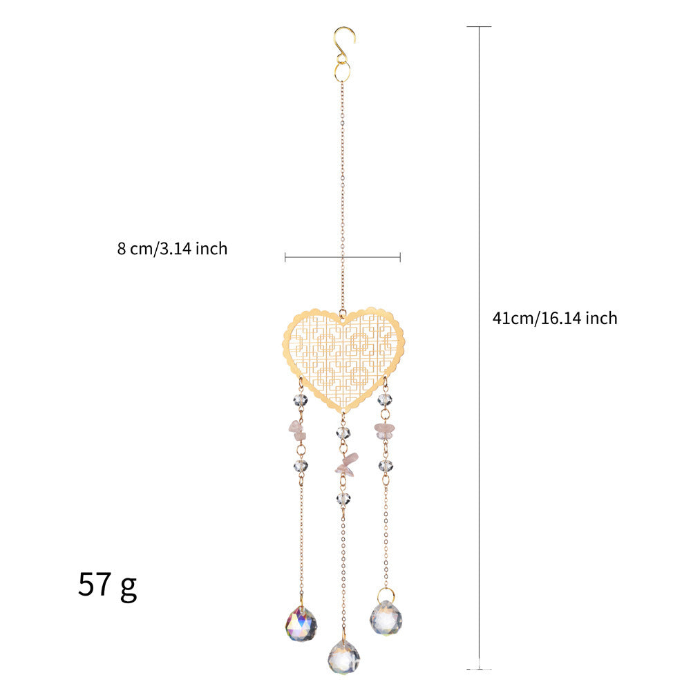 Decorative Creative Love Pendant Catcher Wind Chimes