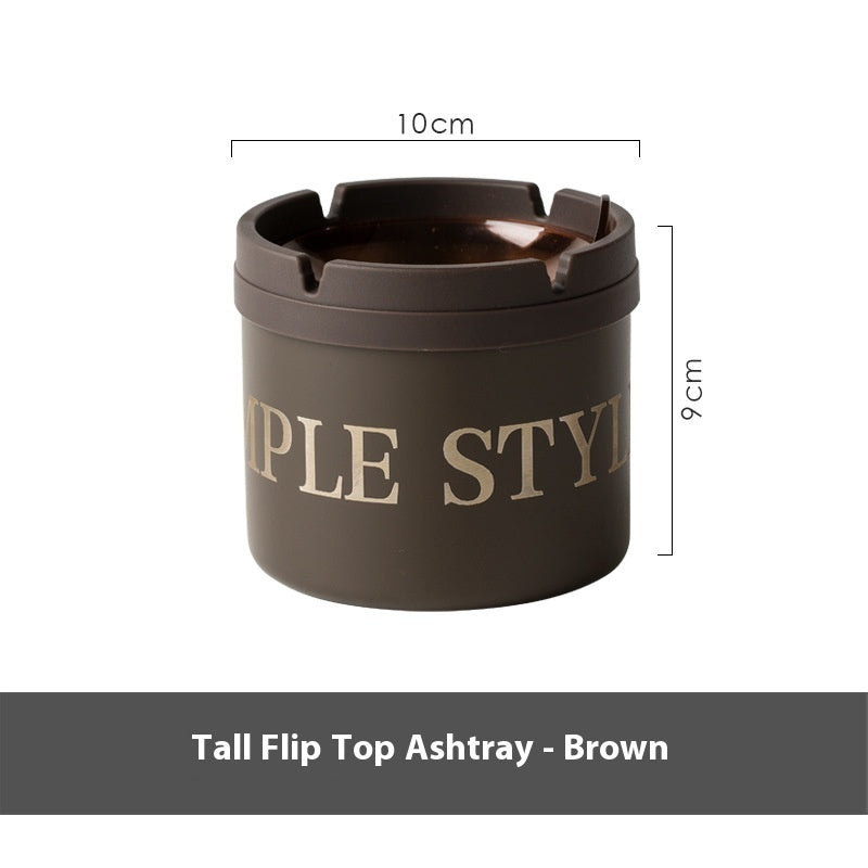 Thickened Stainless Steel Ash Tray Ins Advanced Sense