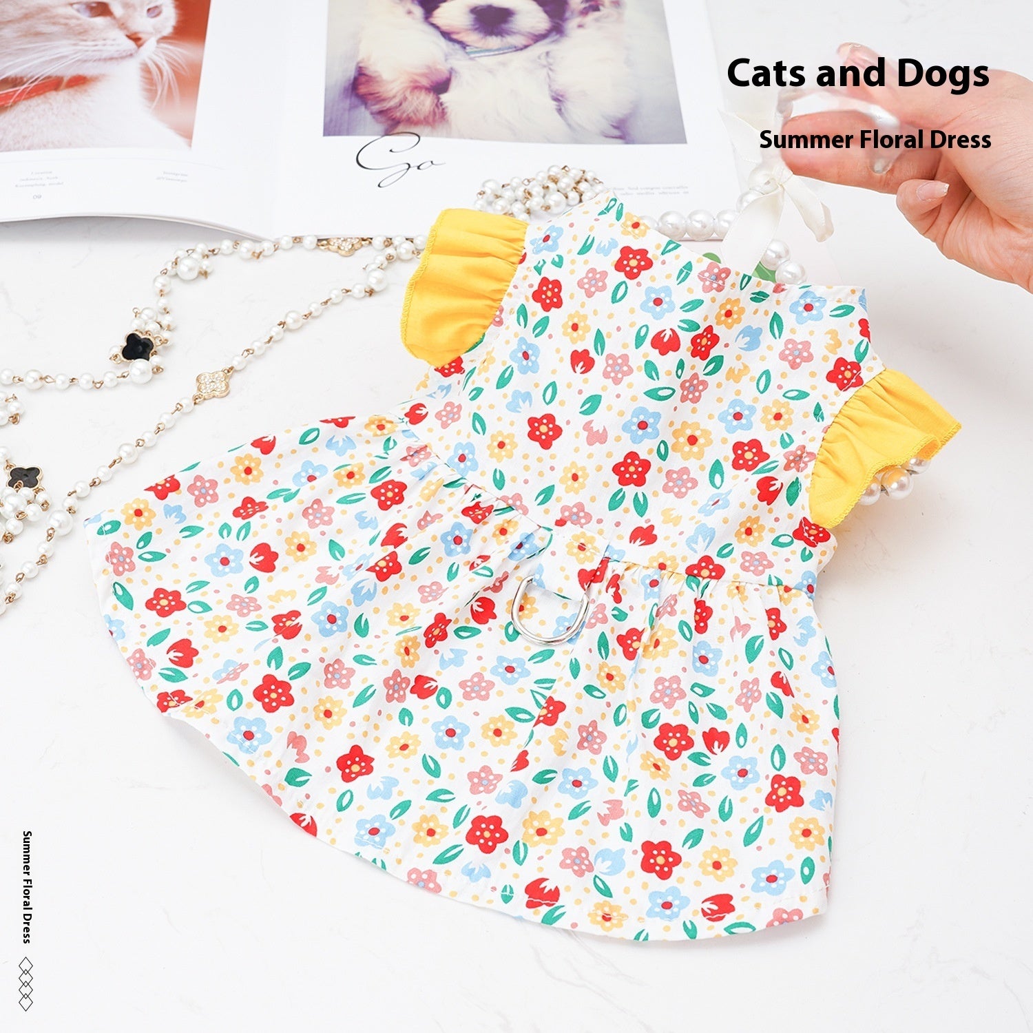 Pet Skirt Dog Anti-lint Thin Clothes