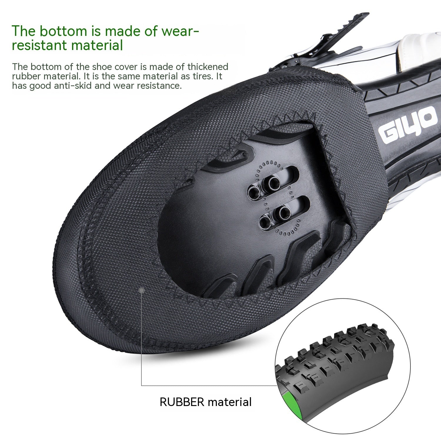 Bicycle Riding Shoe Cover Half Soles Windproof And Warm