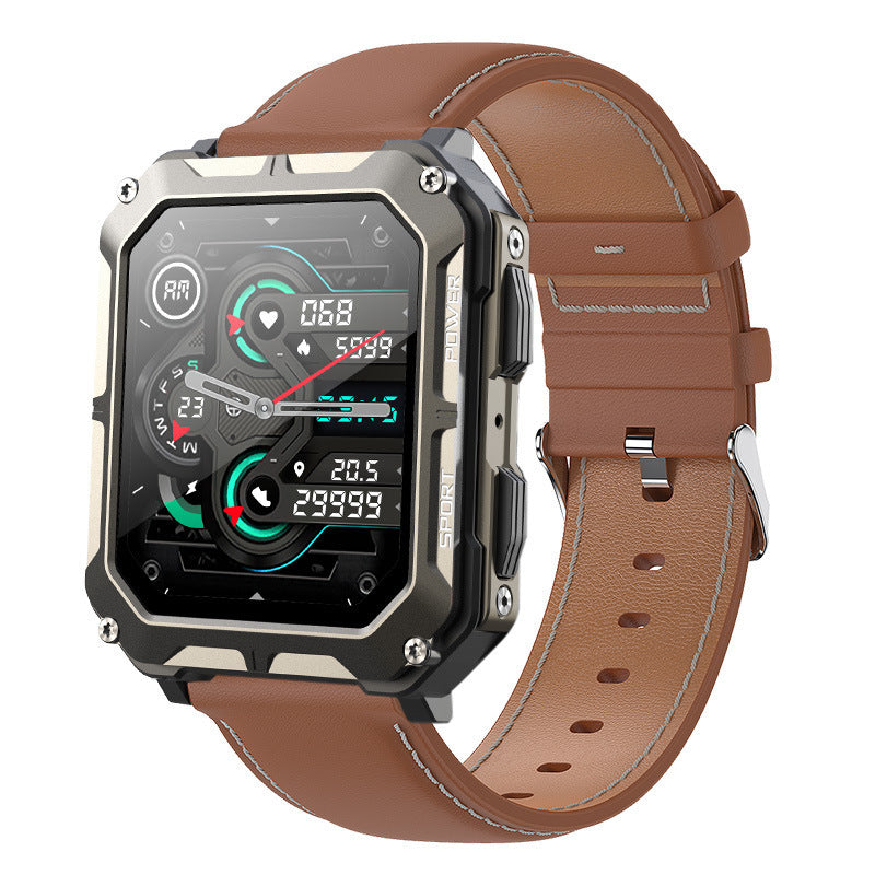 Outdoor Smartwatch with Bluetooth and Health Features