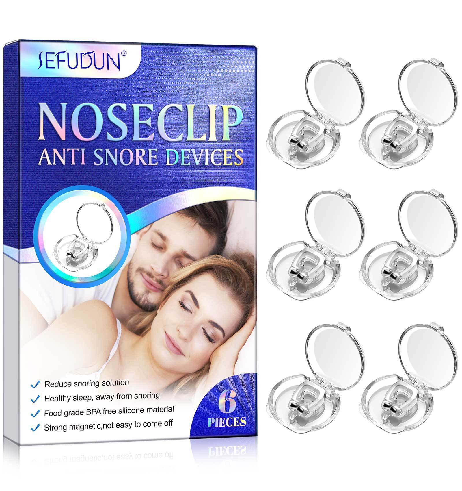 Anti-snoring Men And Women Adult Sleep Silicone Nasal Splint