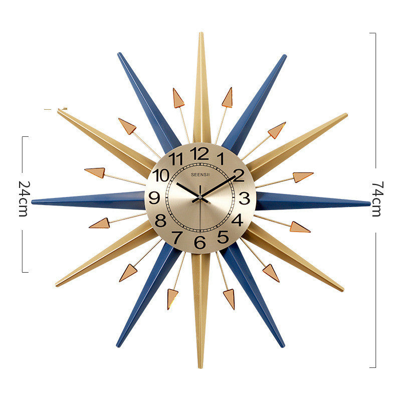 Simple And Quiet Household Wall Clock