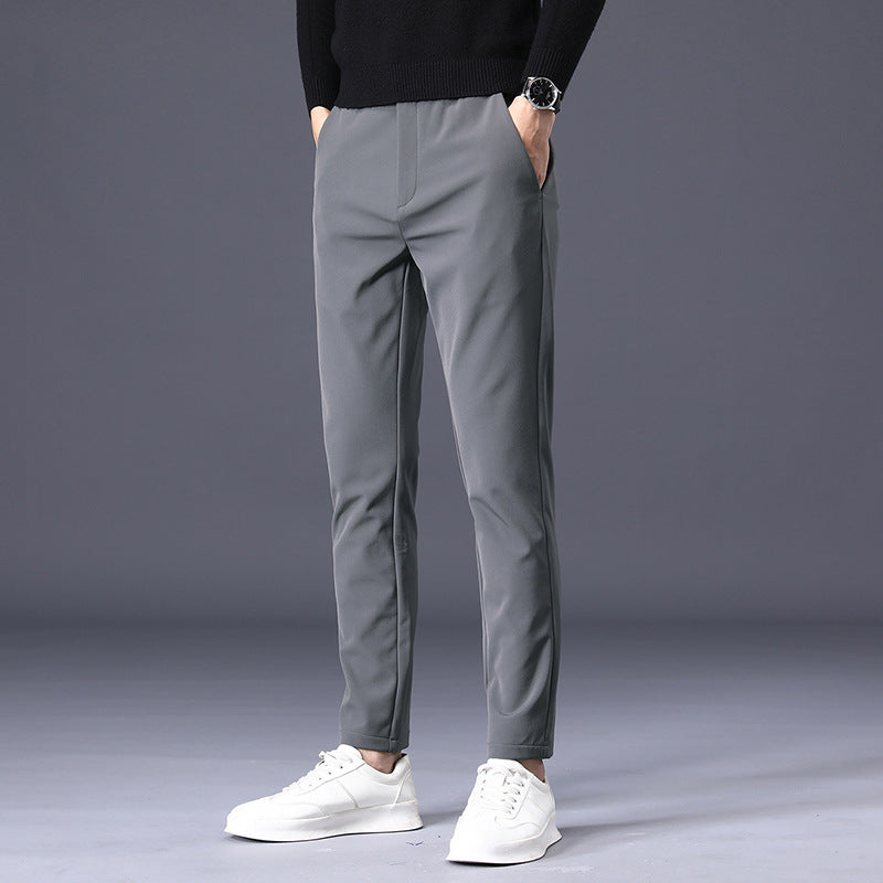 Men's Autumn And Winter Thickened Warm Trousers All-match Fashion