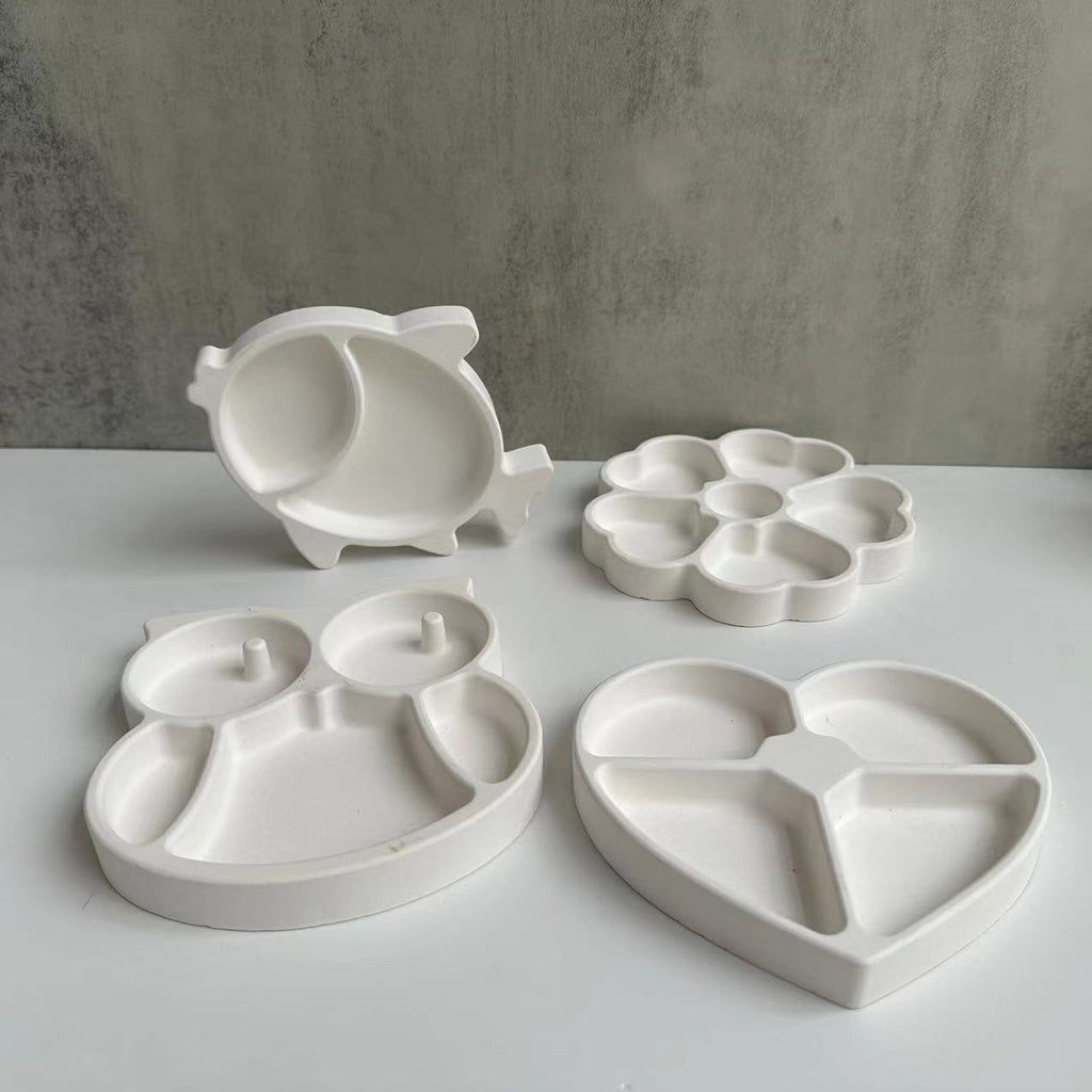 Tray Silicone Mold Gypsum Dish Epoxy Mold