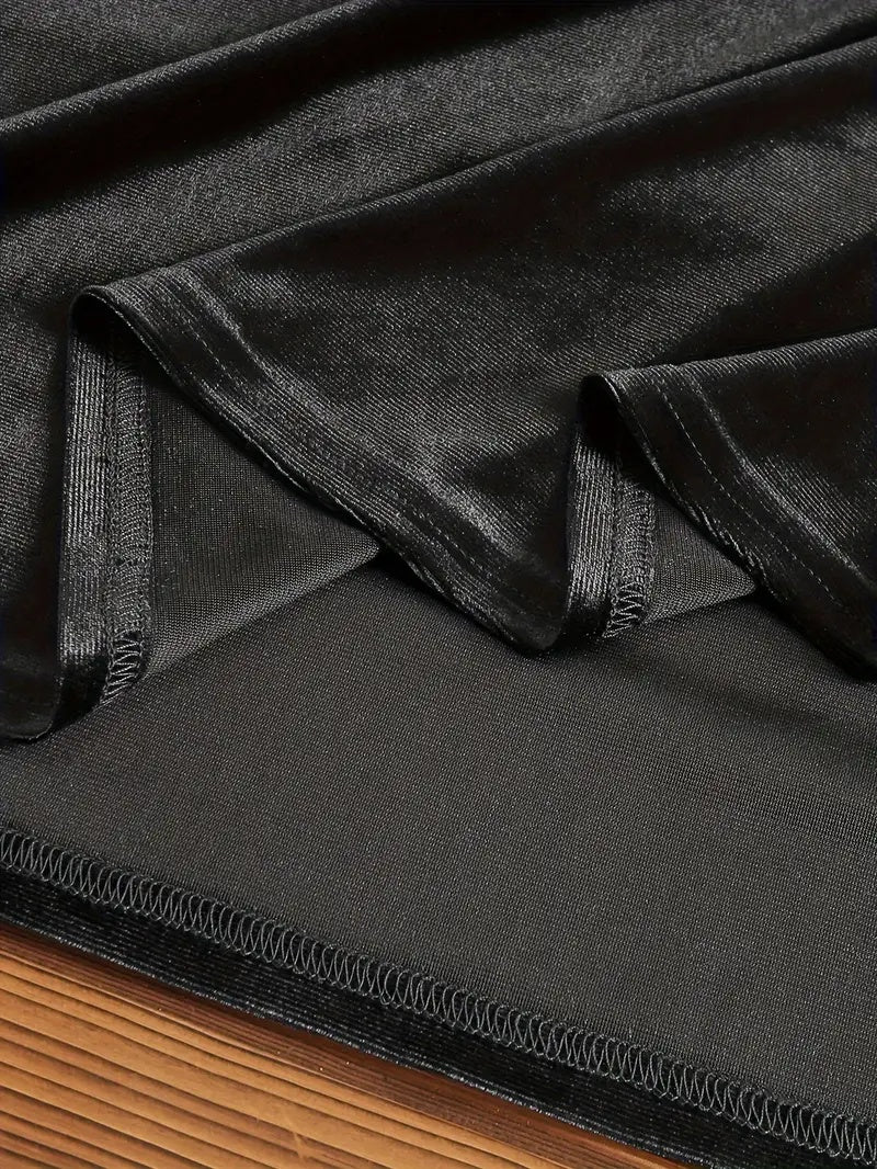 Ladies' Solid-color Dress