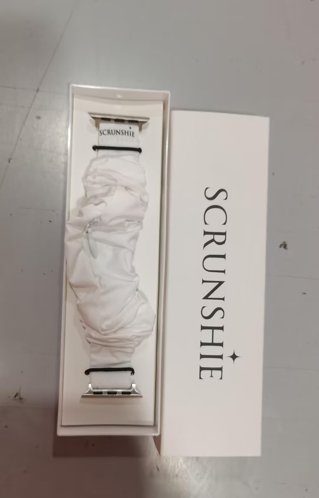 Scrunchie Watch With Pocket  Hidden Zipper Pocker