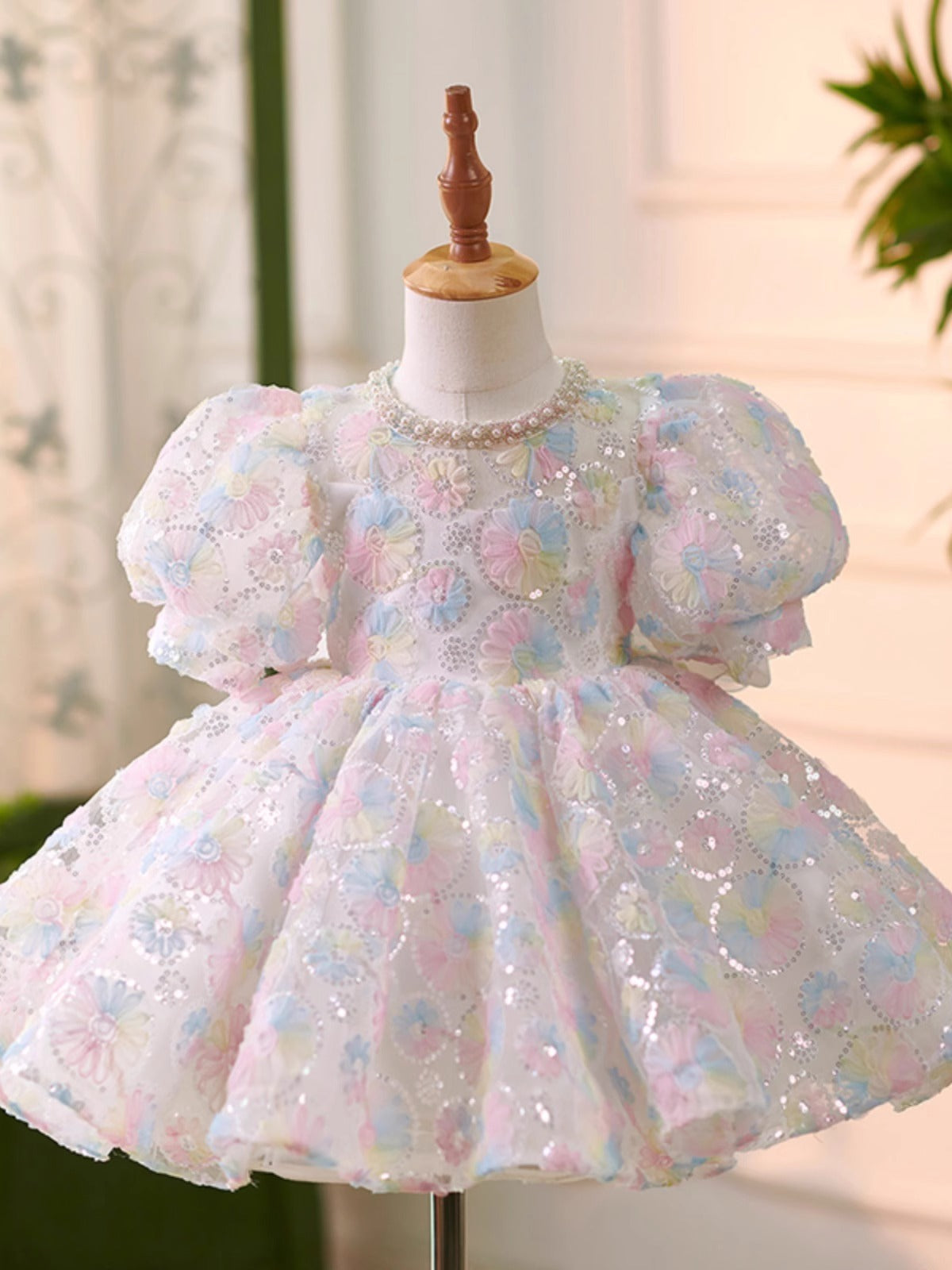 Princess Dress Light Luxury Minority High-end Flower Birthday Host Pettiskirt