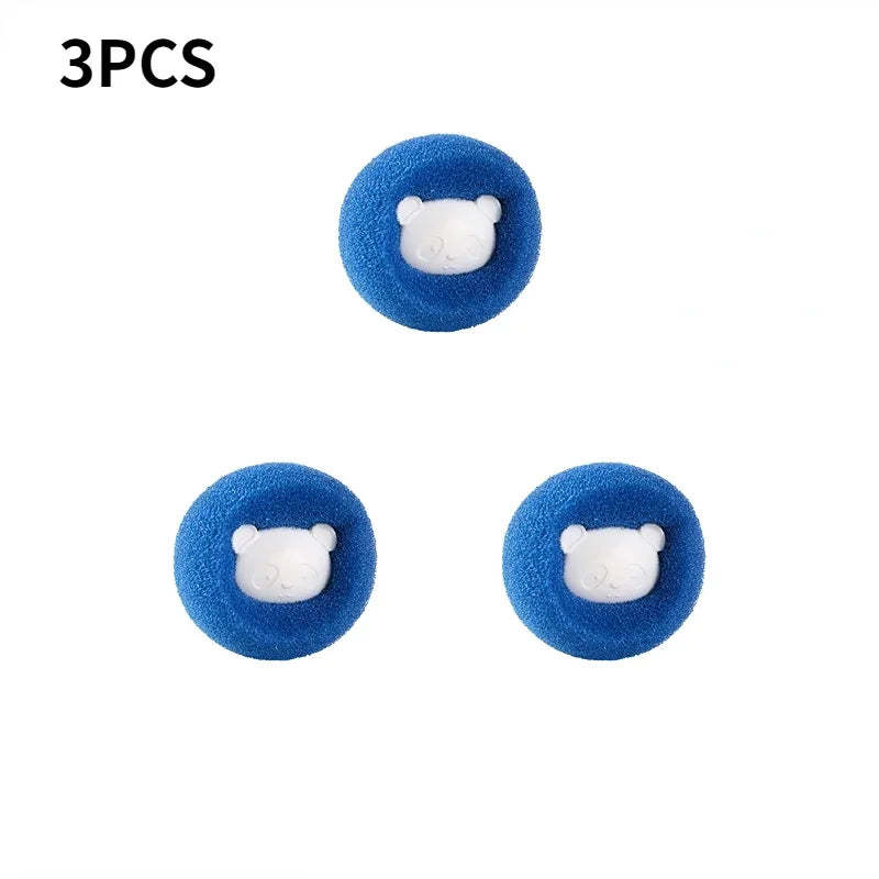 Washing Machine Cleaning Clothes Sponge Ball Magic Decontamination Anti-winding Hair Sticking Laundry