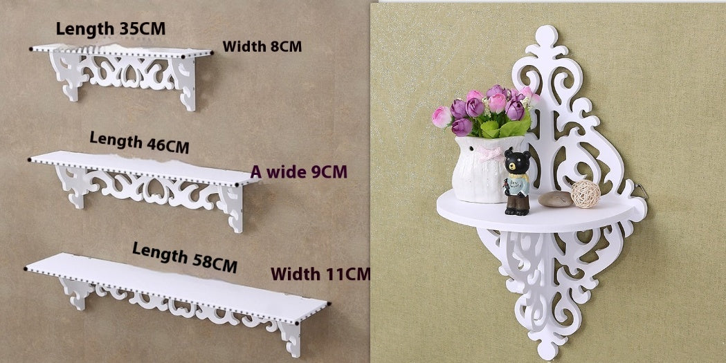 PVC Wall Shelf Punch-free