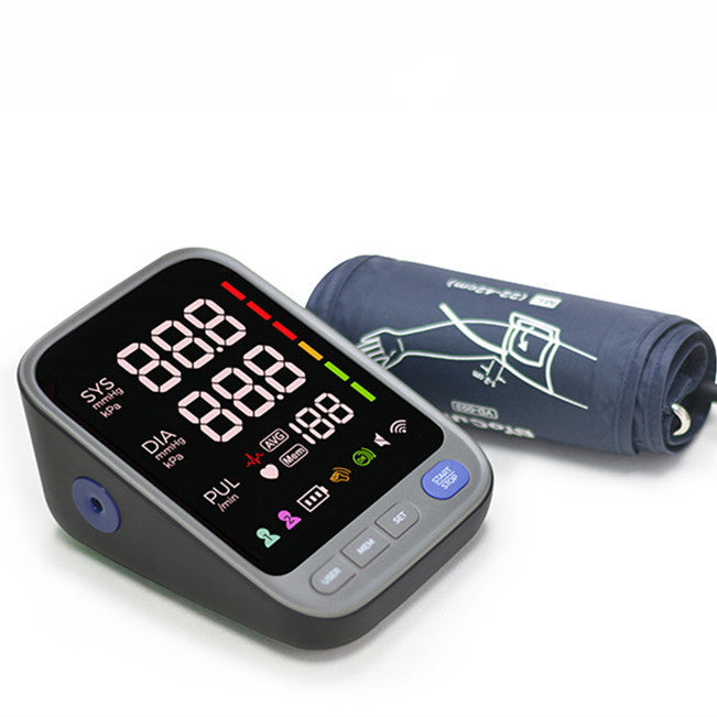 Intelligent Upper Arm Electronic Sphygmomanometer Blood Pressure Meter Automatic