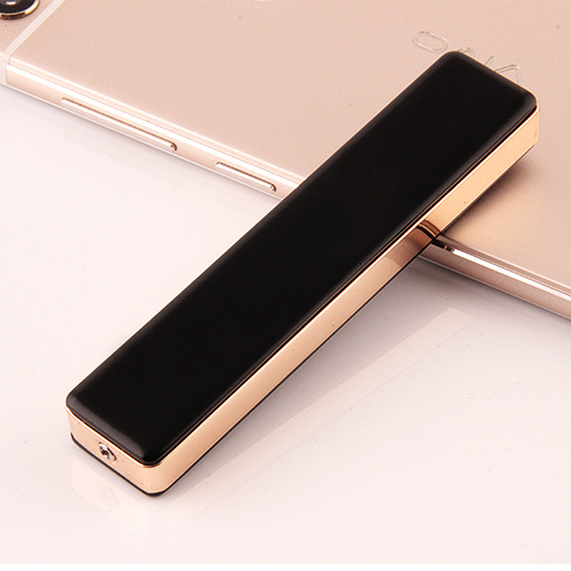 Metal Windproof USB Charging Electric Hot Wire Cigarette Lighter