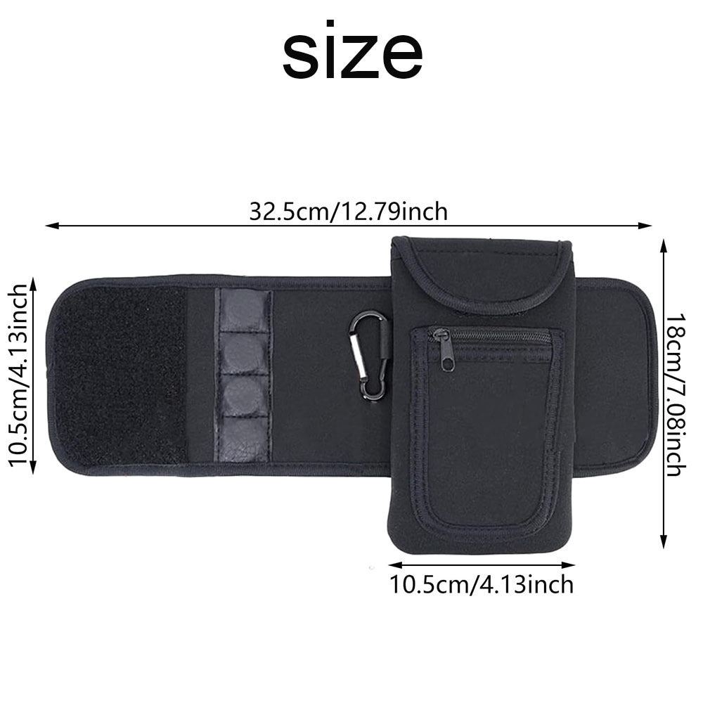 Gym Portable Magnet Kettle Cover Magnet Mobile Phone Bag Can Store Bluetooth Headset Membership Card