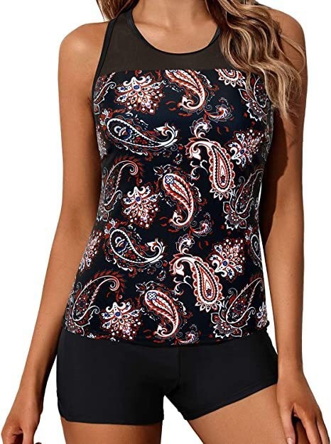 Seaside Vacation One-piece Bikini Women's Three-point Swimsuit Women