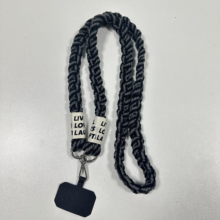 Three-strand Rope With Crossbody Lanyard
