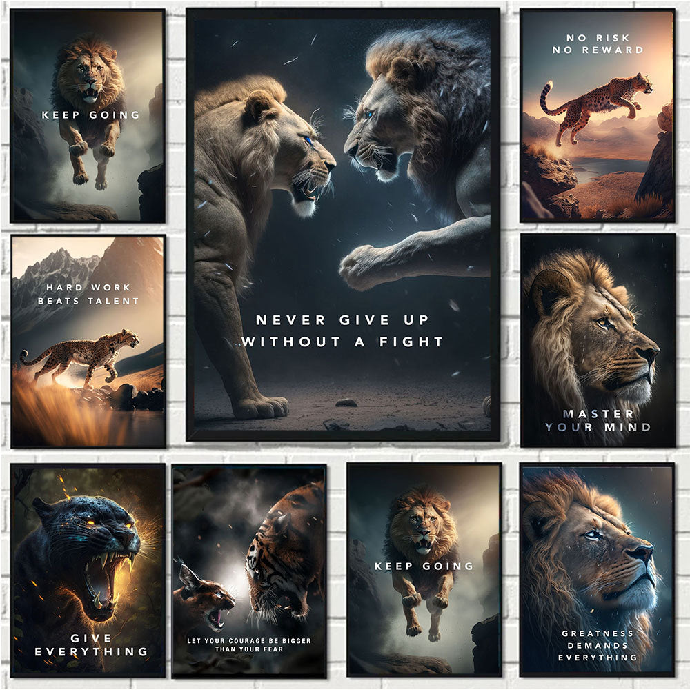 Frameless Canvas Painting For Living Room Decoration