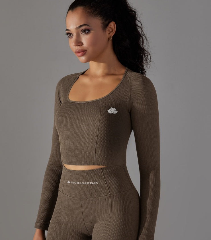 Women's Fashion Simple Seamless Solid Color Dot Striped T-shirt