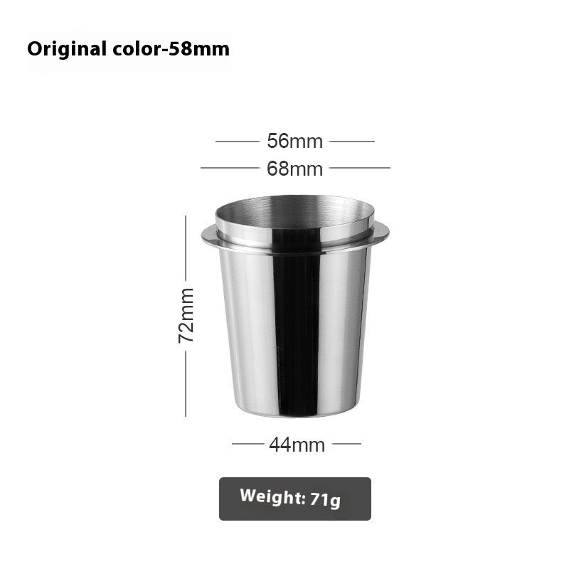 304 Stainless Steel Coffee Connection Powder Cup
