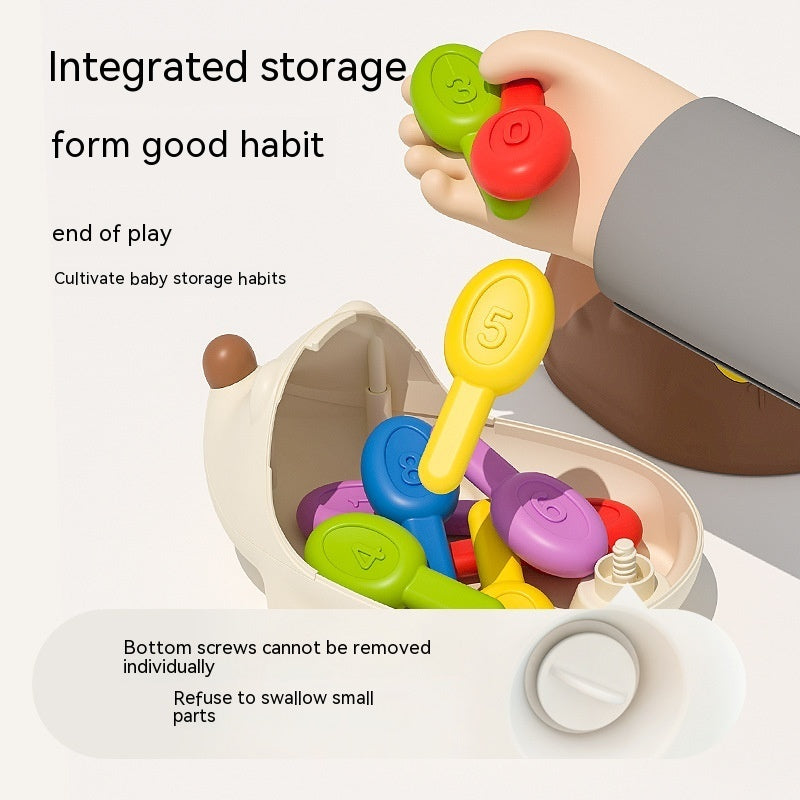 Fine Motor Training Toys Early Childhood Education Hand-eye Coordination Splicing Little Hedgehog