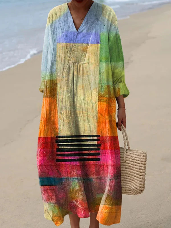 Women's Elegant Chic Loose Mid-length Dress