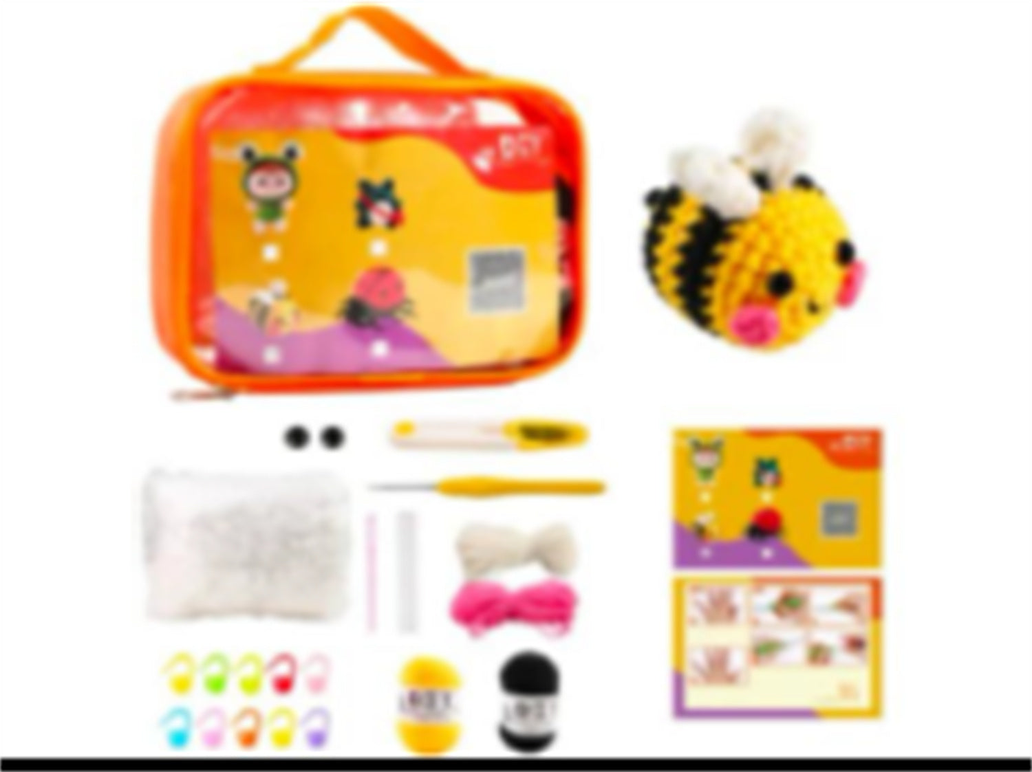 Fashion Simple Crochet Toy Set