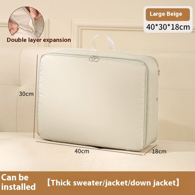 Cotton Quilt Compression Storage Bag Household Large Capacity Organizing Folders