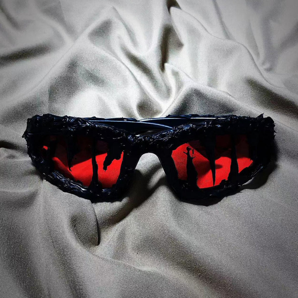Men's And Women's Avant-garde Sunglasses Handmade Epoxy Resin
