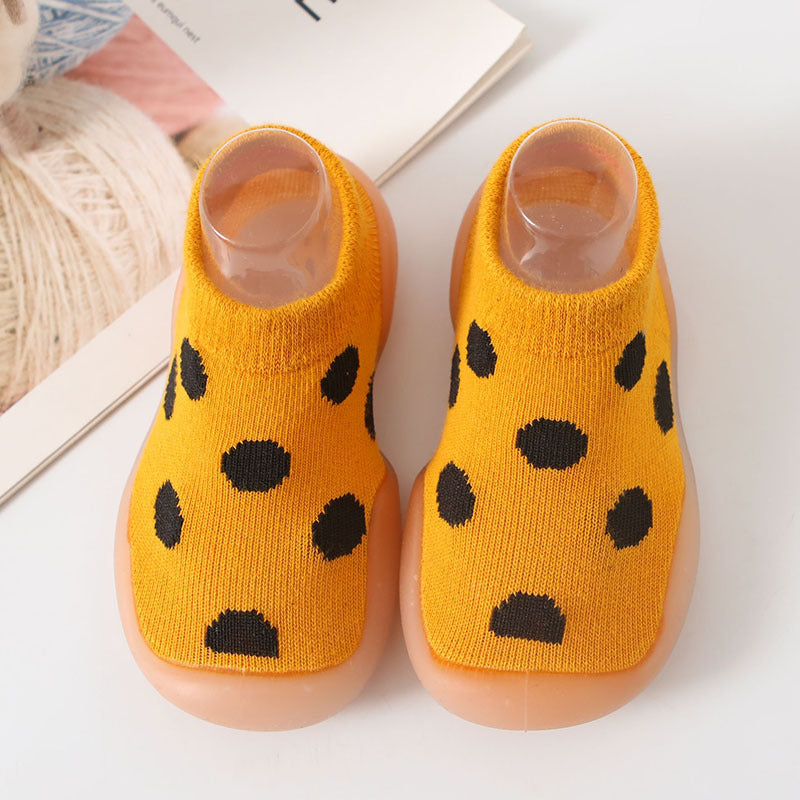Baby Round Dot Style Comfortable Breathable Toddler Sock Shoes