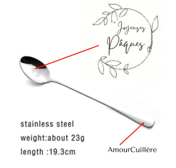 Stainless Steel Spoon You Are My Sunshine Couple Family Tableware