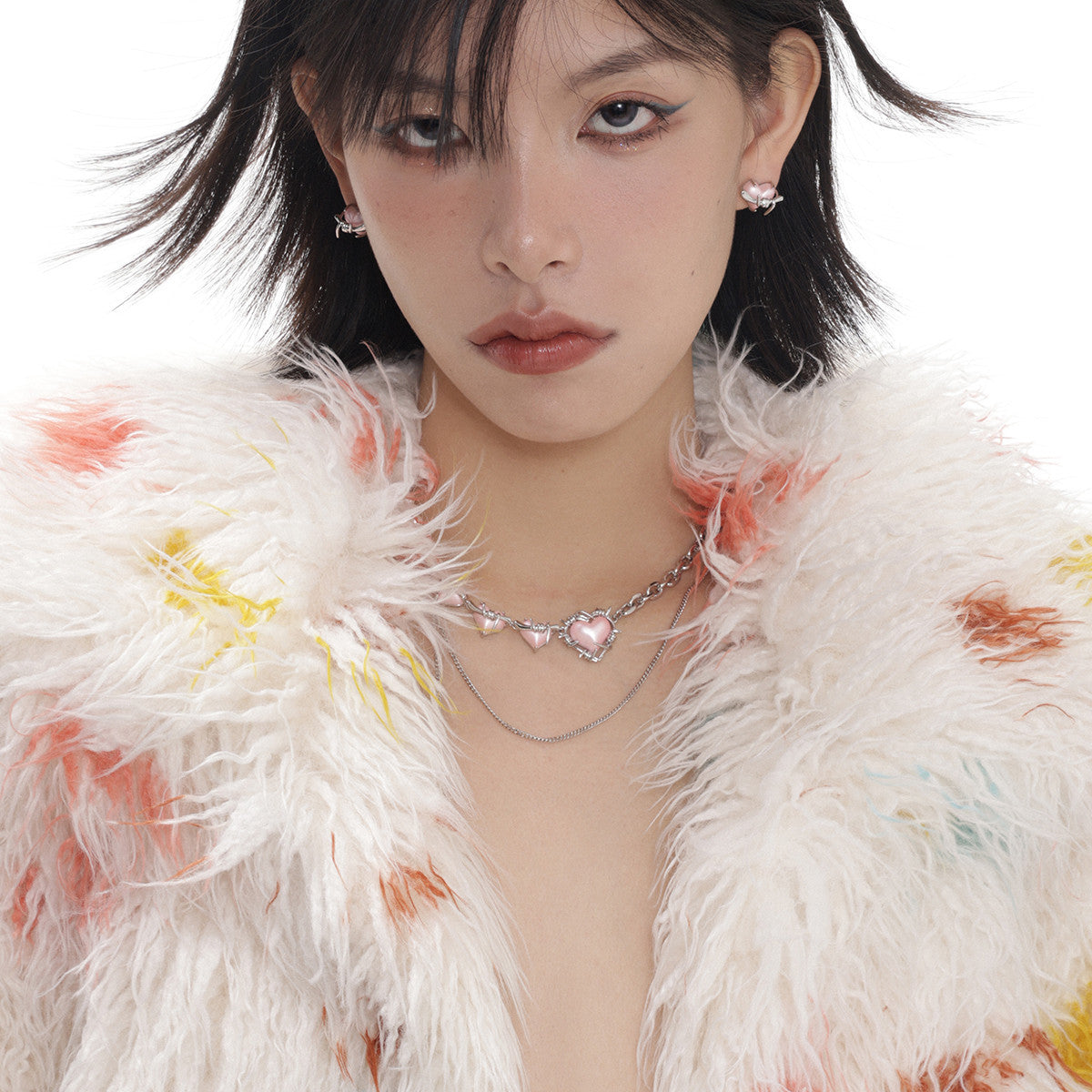 Women's Fashion Simple Love Pendant Necklace