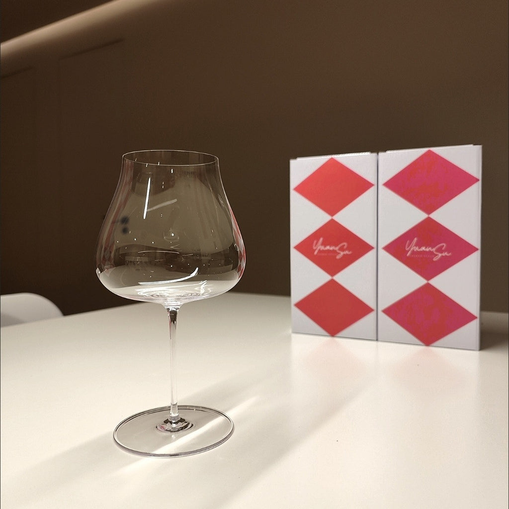 Ultra-thin Rod High Quality Handmade Red Wine Sensory Cup Super Beautiful