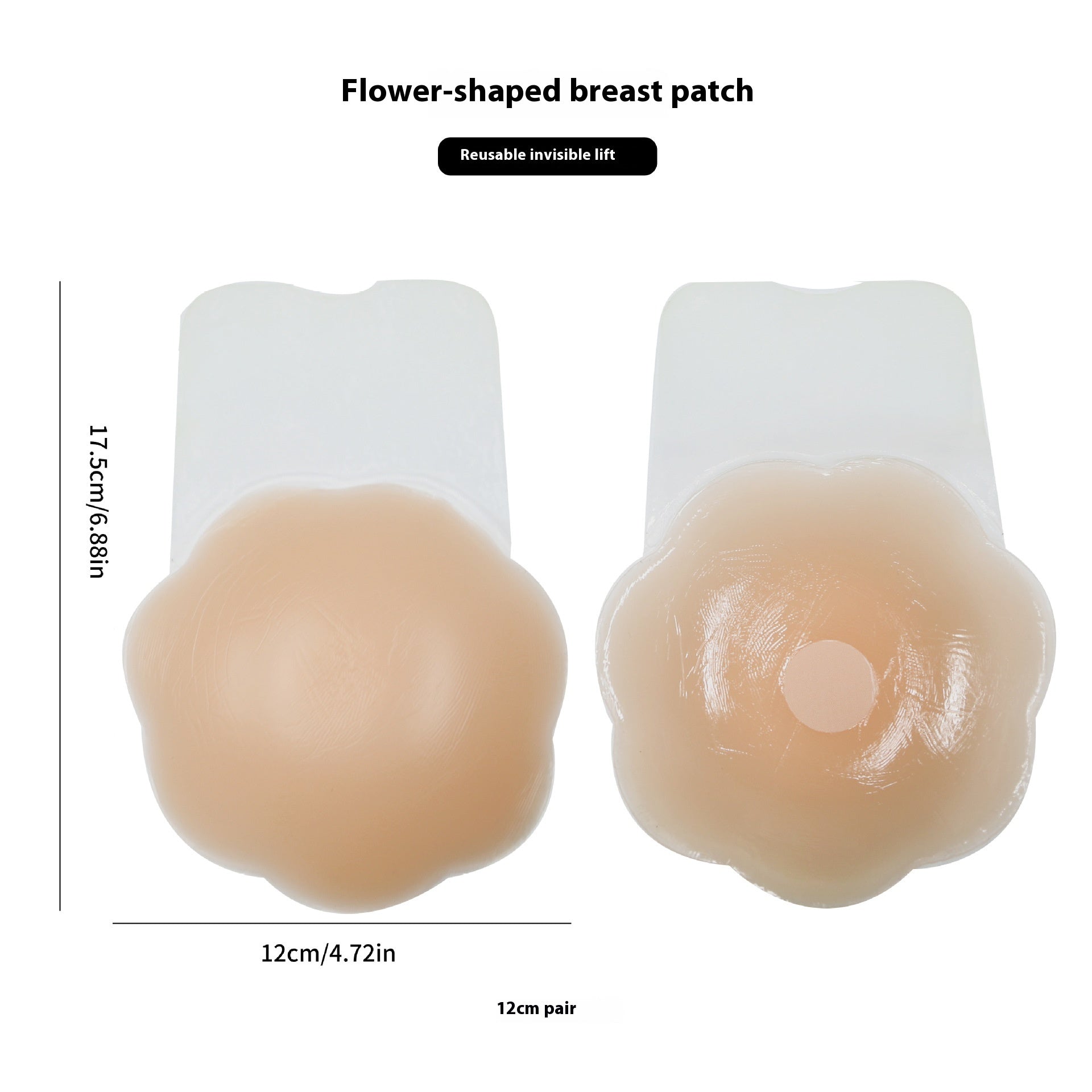 Silicone Nudebra Nipple Coverage Invisible