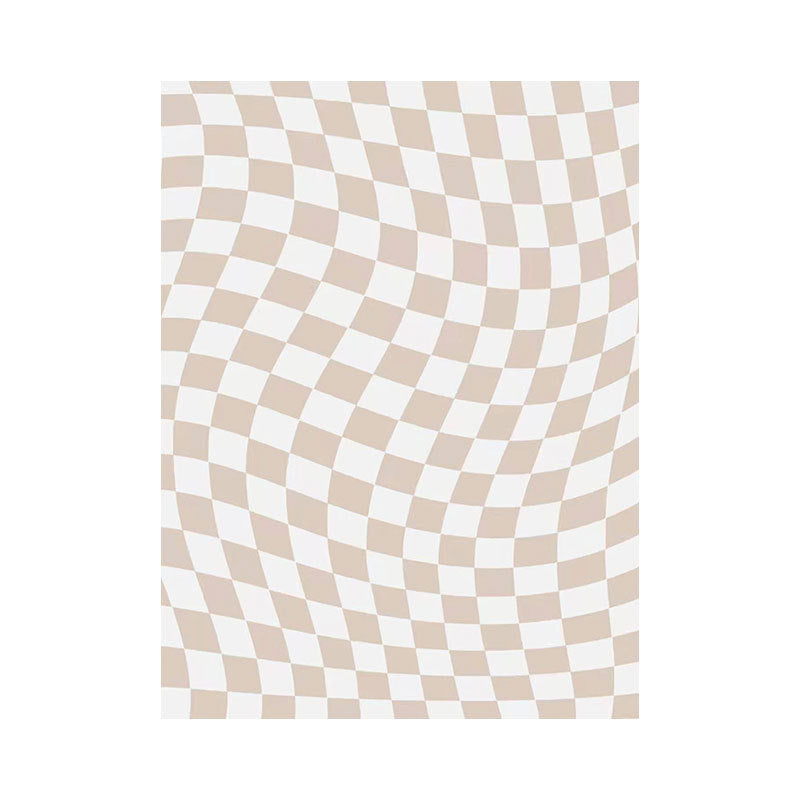 Checkerboard Carpet Living Room Girl Ins Bedroom Purple Plaid Bedside