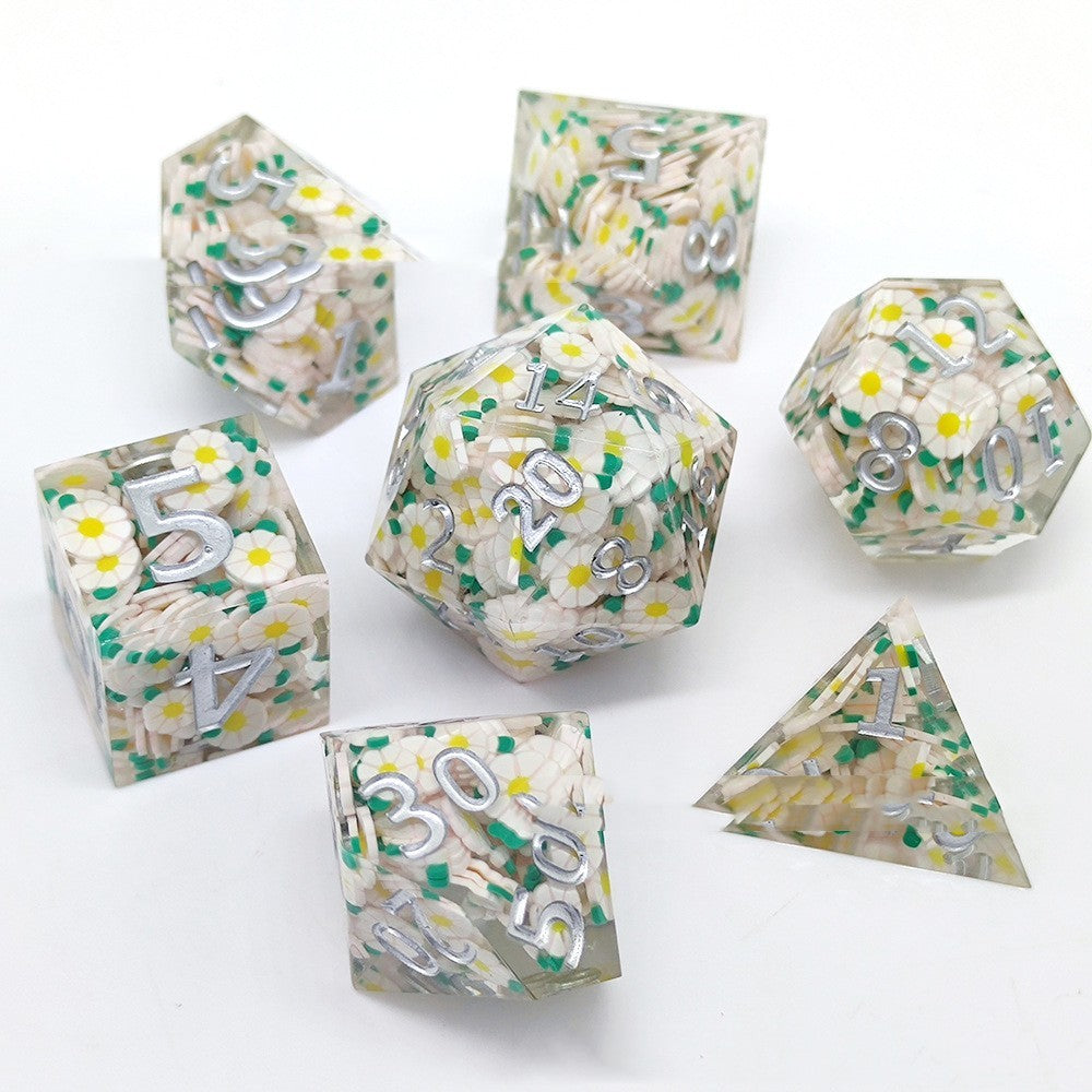 Luminous Resin Dice DND Board Game