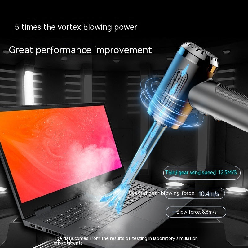 Hand-held High-power Computer Case Wireless Blowing Vacuum Cleaner