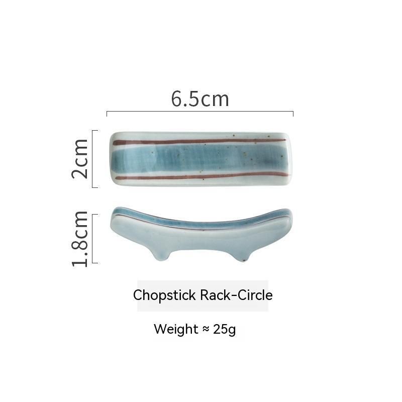 Chopsticks Shelf Japanese Ceramic Hotel Table Setting