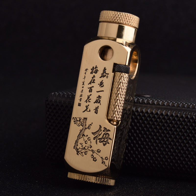 Brass Flamido Antique Kerosene Lighter