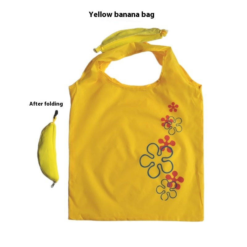 Portable Strawberry Folding Shopping Bag
